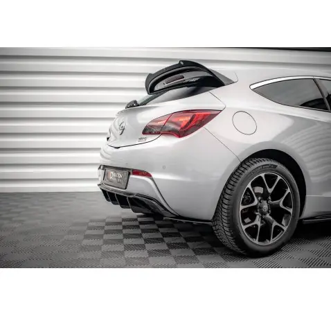Diffuseur Arrière Complet Opel Astra GTC OPC-Line J (Version avec échappement simple d'un côté)