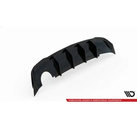 Diffuseur Arrière Complet Opel Astra GTC OPC-Line J (Version avec échappement simple d'un côté)