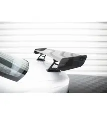 Carbon Spoiler With Internal Brackets Uprights BMW 3 Coupe E46