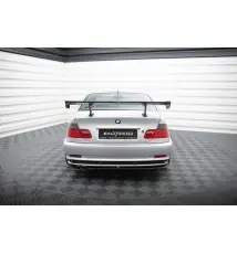 Carbon Spoiler With Internal Brackets Uprights BMW 3 Coupe E46