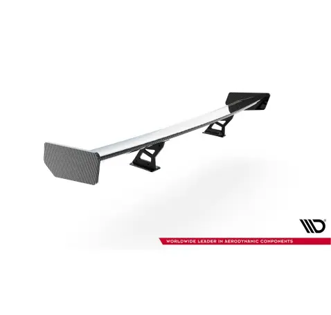 Carbon Spoiler With Internal Brackets Uprights BMW 3 Coupe E46