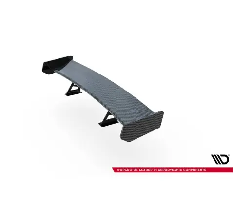 Carbon Spoiler With Internal Brackets Uprights BMW 3 Coupe E46
