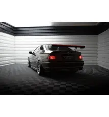 Carbon Spoiler With Internal Brackets Uprights + LED BMW 3 Coupe E46