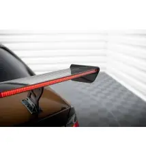Carbon Spoiler With Internal Brackets Uprights + LED BMW 3 Coupe E46