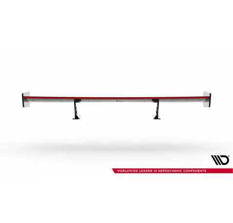 Carbon Spoiler With Internal Brackets Uprights + LED BMW 3 Coupe E46