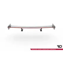 Carbon Spoiler With Internal Brackets Uprights + LED BMW 3 Coupe E46