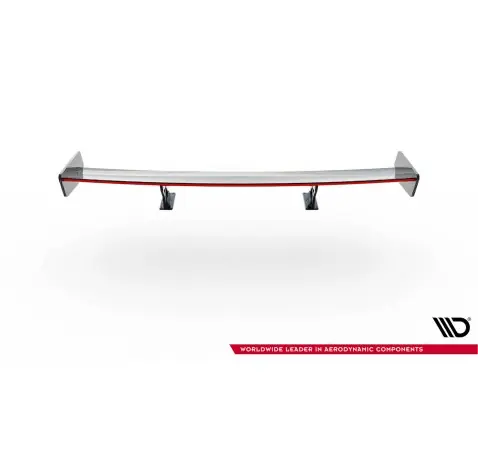 Carbon Spoiler With Internal Brackets Uprights + LED BMW 3 Coupe E46