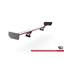 Carbon Spoiler With Internal Brackets Uprights + LED BMW 3 Coupe E46