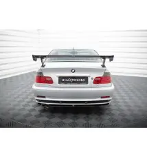 Carbon Spoiler With External Brackets Uprights BMW 3 Coupe E46