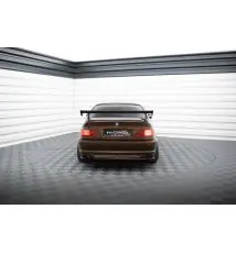 Carbon Spoiler With External Brackets Uprights BMW 3 Coupe E46