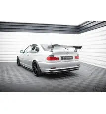 Carbon Spoiler With External Brackets Uprights BMW 3 Coupe E46