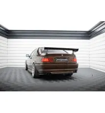 Carbon Spoiler With External Brackets Uprights BMW 3 Coupe E46