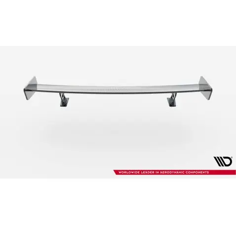 Carbon Spoiler With External Brackets Uprights BMW 3 Coupe E46