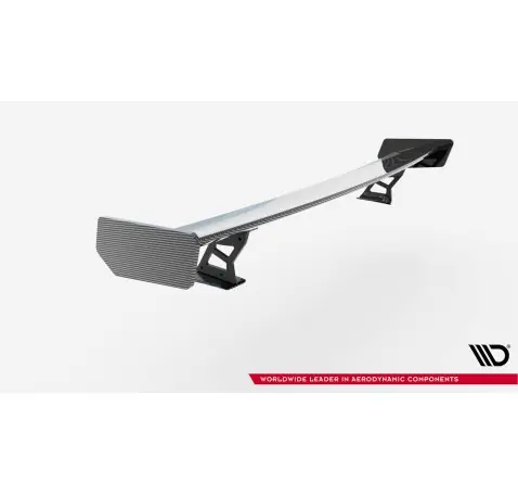 Carbon Spoiler With External Brackets Uprights BMW 3 Coupe E46