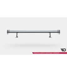 Carbon Spoiler With External Brackets Uprights BMW 3 Coupe E46