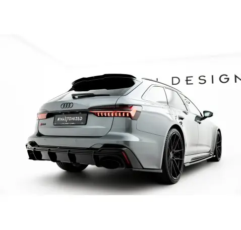 Diffuseur Arrière Complet Audi RS6 C8 / C8 Facelift (Version avec attelage) Diffuseur Arrière Complet Audi RS6 C8 / C8 Facelift (Version avec attelage)