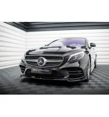 Lame Du Pare-Chocs Avant V.1 Mercedes-Benz S Coupe AMG-Line C217 Facelift