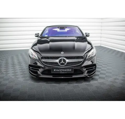 Lame Du Pare-Chocs Avant V.1 Mercedes-Benz S Coupe AMG-Line C217 Facelift
