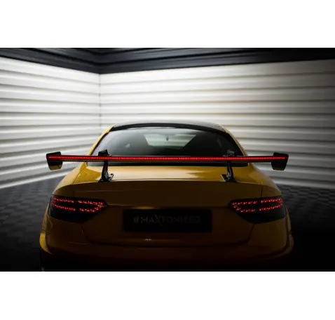 Carbon Spoiler With Upper Swan Mounting + LED Audi A5 Coupe 8T