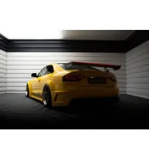 Carbon Spoiler With Upper Swan Mounting + LED Audi A5 Coupe 8T