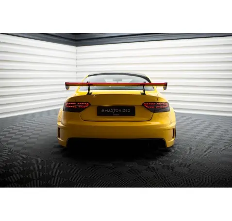 Carbon Spoiler With Upper Swan Mounting + LED Audi A5 Coupe 8T