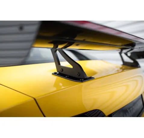 Carbon Spoiler With Upper Swan Mounting + LED Audi A5 Coupe 8T