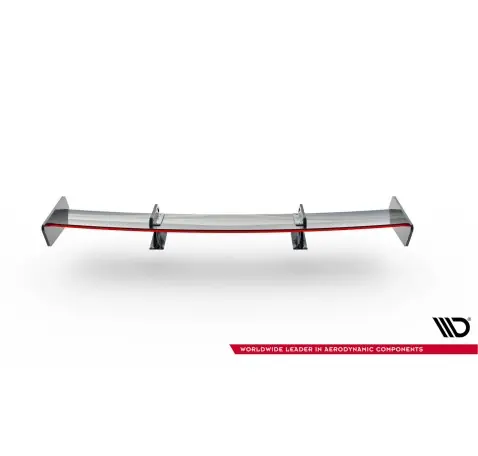 Carbon Spoiler With Upper Swan Mounting + LED Audi A5 Coupe 8T