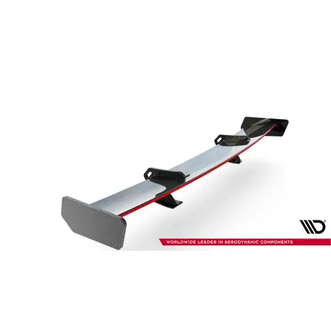 Carbon Spoiler With Upper Swan Mounting + LED Audi A5 Coupe 8T