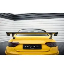 Carbon Spoiler With External Brackets Uprights Audi A5 Coupe 8T