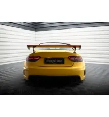Carbon Spoiler With External Brackets Uprights + LED Audi A5 Coupe 8T