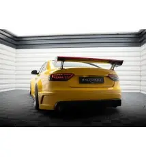 Carbon Spoiler With External Brackets Uprights + LED Audi A5 Coupe 8T