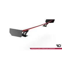 Carbon Spoiler With External Brackets Uprights + LED Audi A5 Coupe 8T