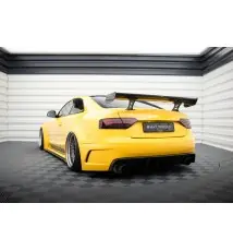 Carbon Spoiler With Internal Brackets Uprights Audi A5 Coupe 8T