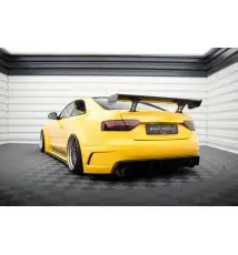 Carbon Spoiler With Internal Brackets Uprights Audi A5 Coupe 8T
