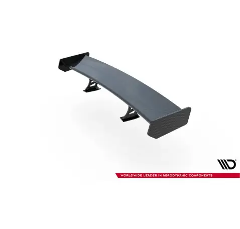 Carbon Spoiler With Internal Brackets Uprights Audi A5 Coupe 8T