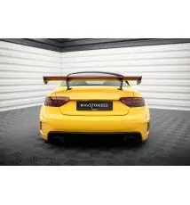 Carbon Spoiler With Internal Brackets Uprights + LED Audi A5 Coupe 8T