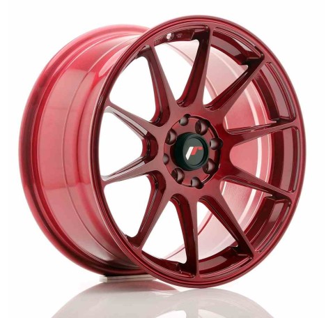 JR Wheels JR11 17x8,25 ET35 5x100/114,3 Platinum Red