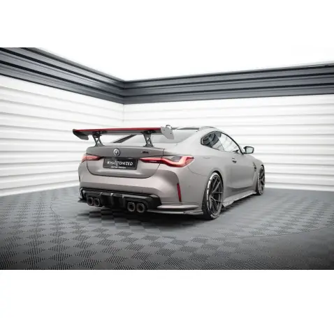 Carbon Spoiler With Internal Brackets Uprights + LED BMW M4 G82 / G82 Facelift / M440i / 4 M-Pack G22 / G22 Facelift