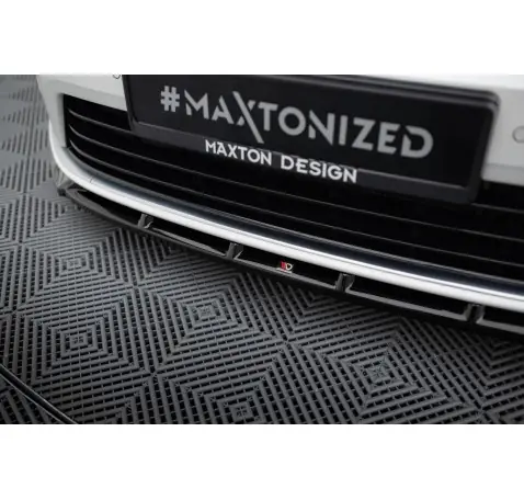 Lame Du Pare-Chocs Avant V.5 + Ailerons Volkswagen Golf R / R-Line Mk7