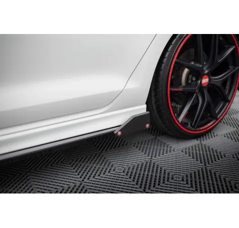 Rajouts Des Bas De Caisse V.3 + Ailerons Volkswagen Golf R / R-Line Mk7