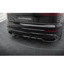 Arriere Splitter (avec une barre verticale) V.1 Audi SQ8 / Q8 S-Line Mk1 Facelift