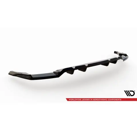 Arriere Splitter (avec une barre verticale) V.1 Audi SQ8 / Q8 S-Line Mk1 Facelift