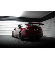 Carbon Spoiler + LED Tesla Model 3