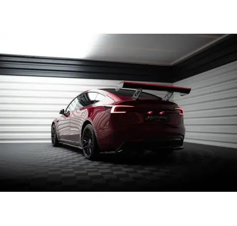 Carbon Spoiler + LED Tesla Model 3
