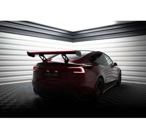 Carbon Spoiler + LED Tesla Model 3