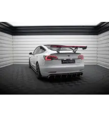 Carbon Spoiler + LED Tesla Model 3