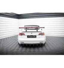 Carbon Spoiler + LED Tesla Model 3