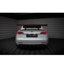 Carbon Spoiler + LED Tesla Model 3