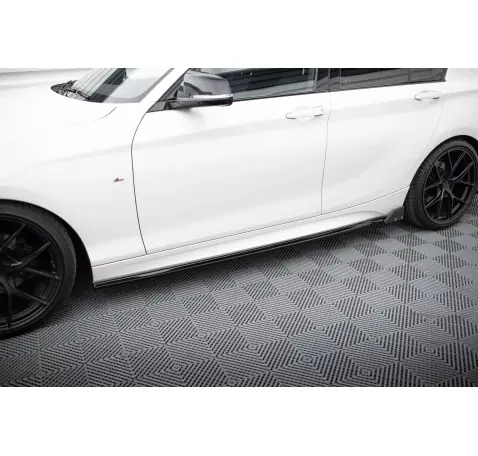 Rajouts Des Bas De Caisse V.4 + Flaps BMW 1 M-Pack / M140i F20 Facelift Rajouts Des Bas De Caisse V.4 + Flaps BMW 1 M-Pack / M140i F20 Facelift