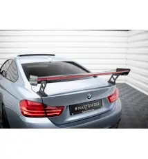 Carbon Spoiler With External Brackets Uprights + LED BMW 4 F32 / 4 F32 M-Pack Coupe
